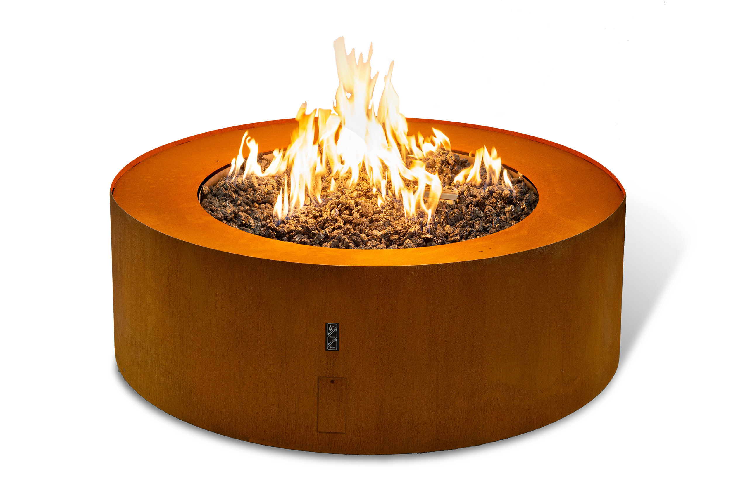 planika-galio-star-corten-automatic-ng-gaskamin-erdgas image 1
