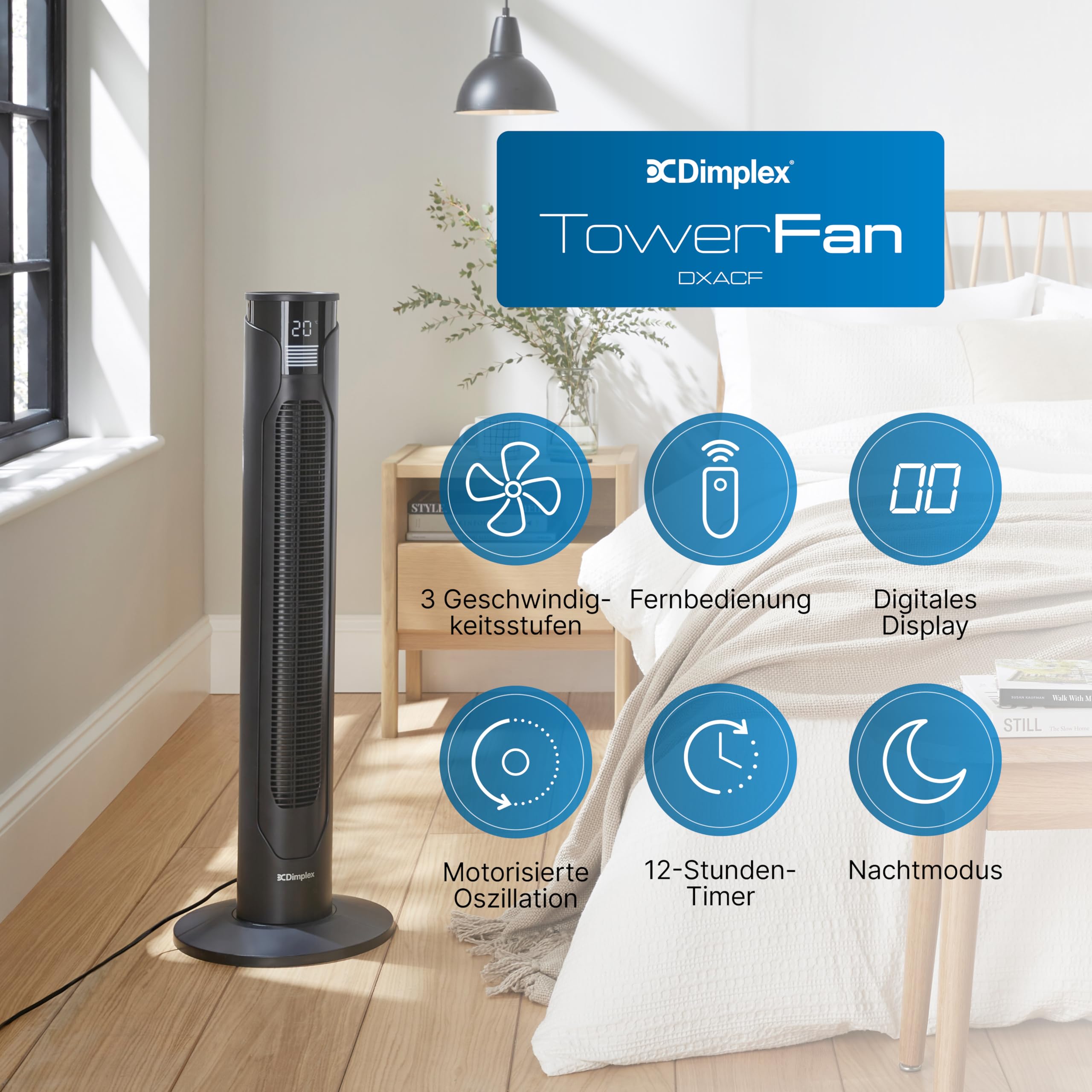 dimplex-tower-fan-turmventilator-anthrazit-mit-fernbedienung image 8