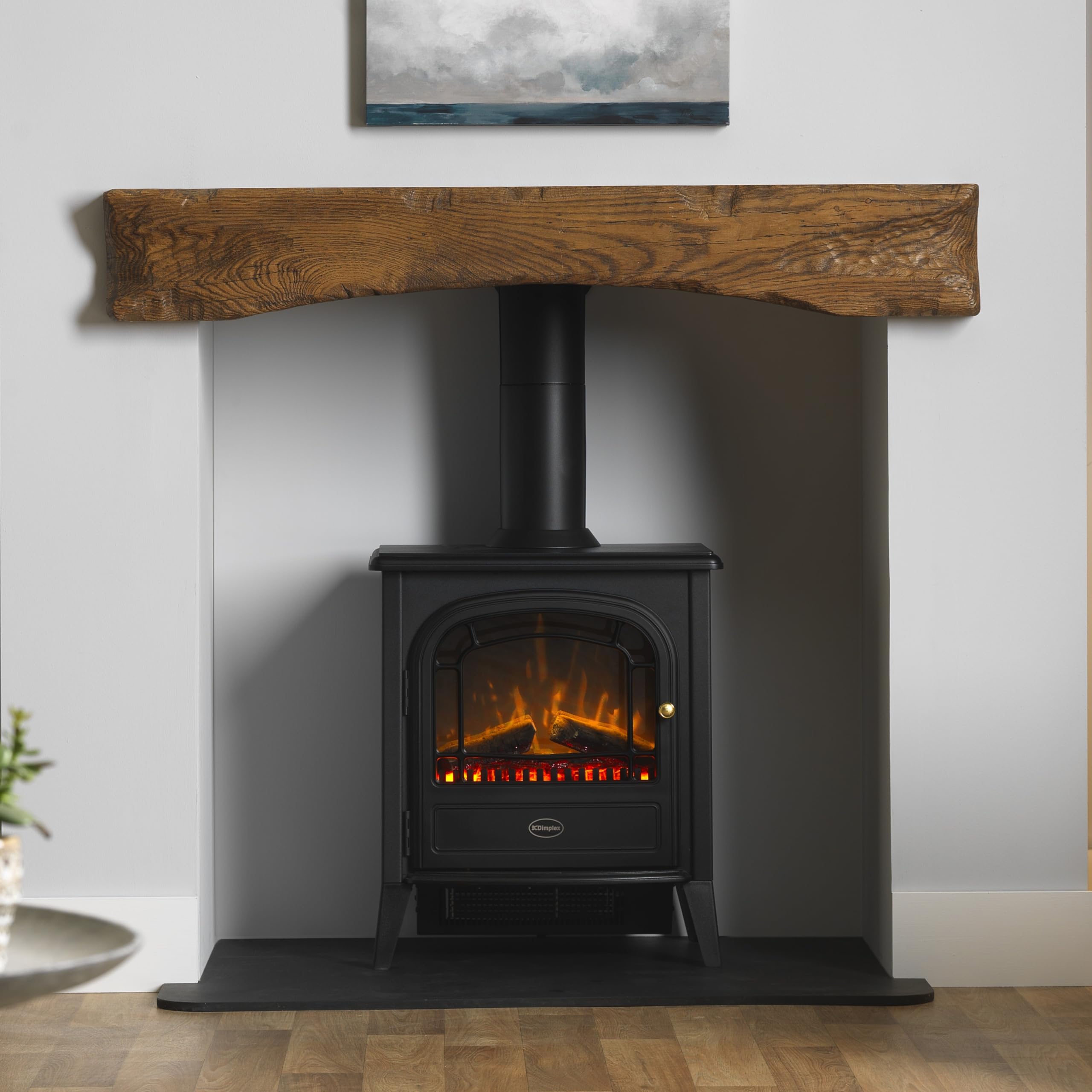 dimplex-ofenrohr-deko-rauchrohr-mattschwarz-456-516-mm image 5