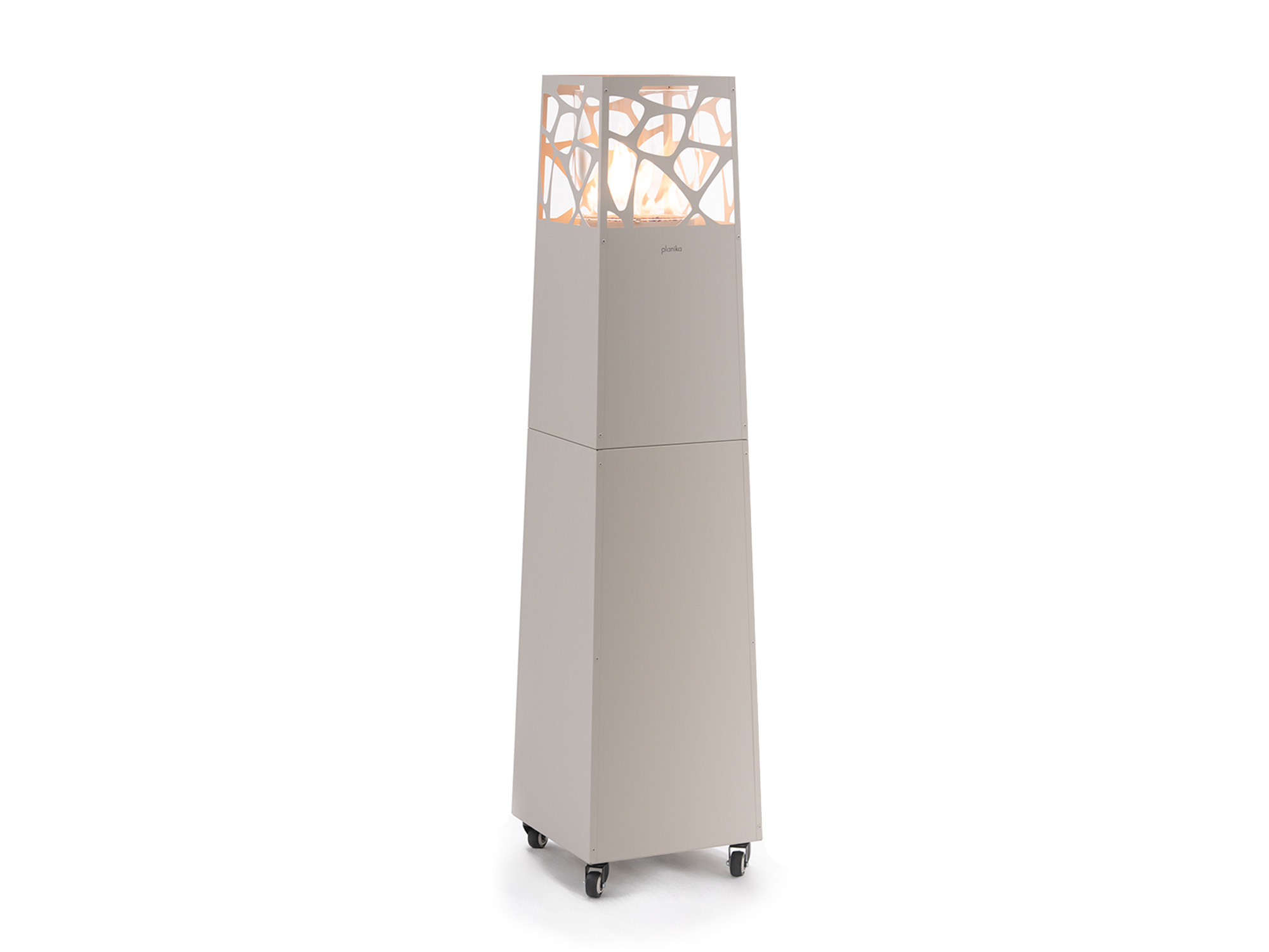 planika-pyramid-silk-grey-bioethanol-kamin-mobil image 1