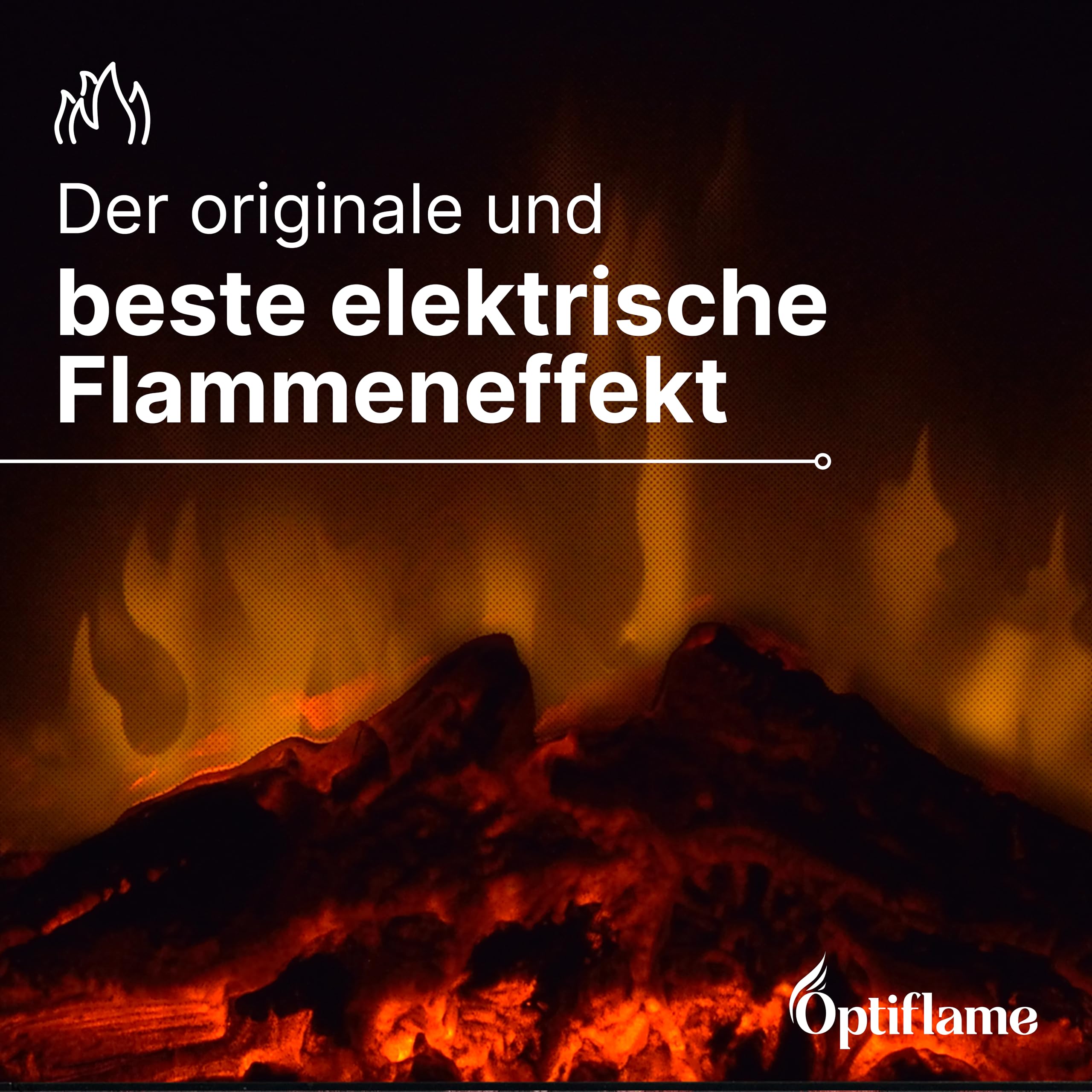 dimplex-optiflame-bellini-black-elektrokamin-mit-heizung-1500w image 4