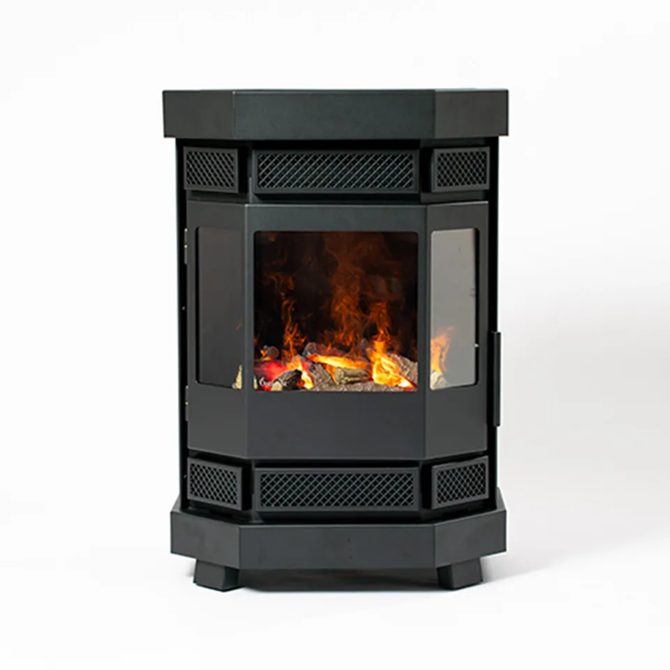 duroflame-batavia-e400-elektrokamin-matt-schwarz-verstellbar image 1