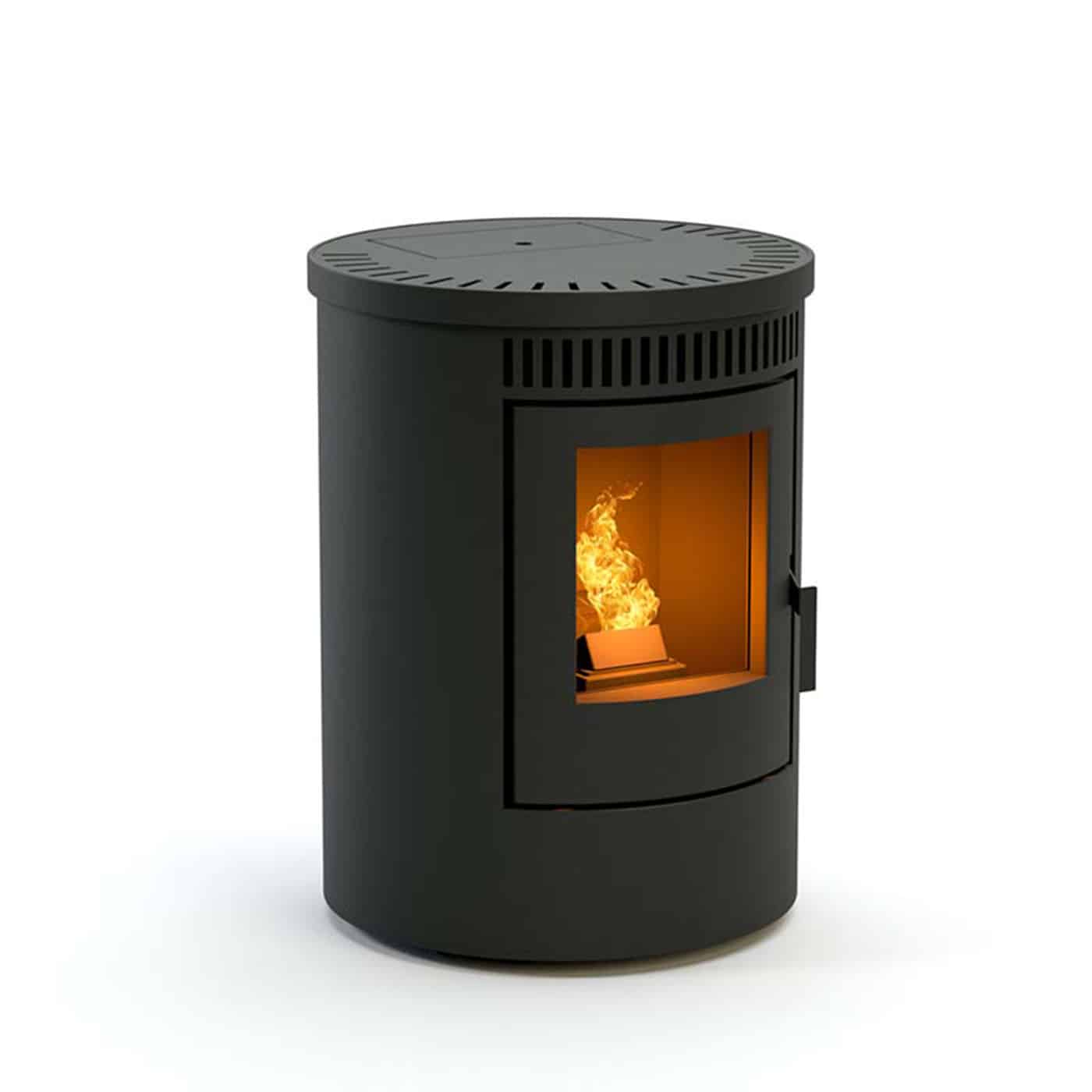duroflame-rinus-pelletofen-leise-mit-timer-und-display image 2