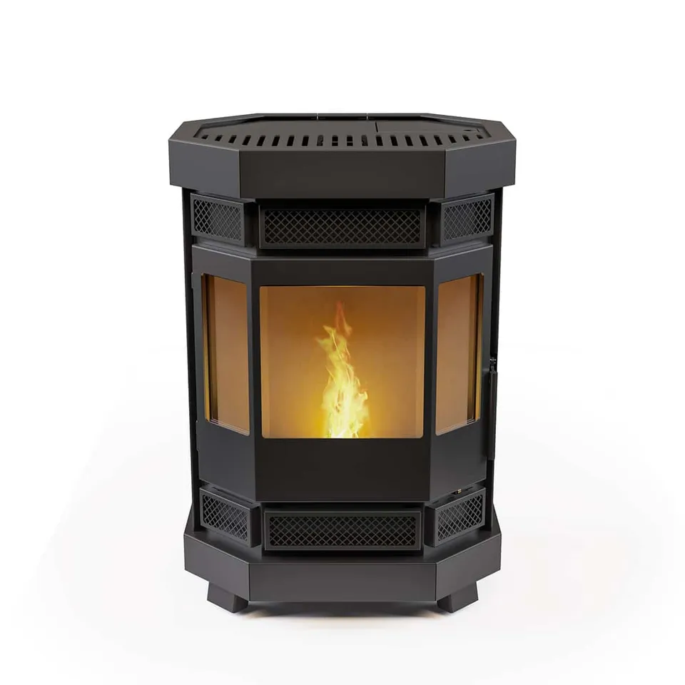 duroflame-batavia-pelletofen-klassisch-effizient-mit-thermostat image 1