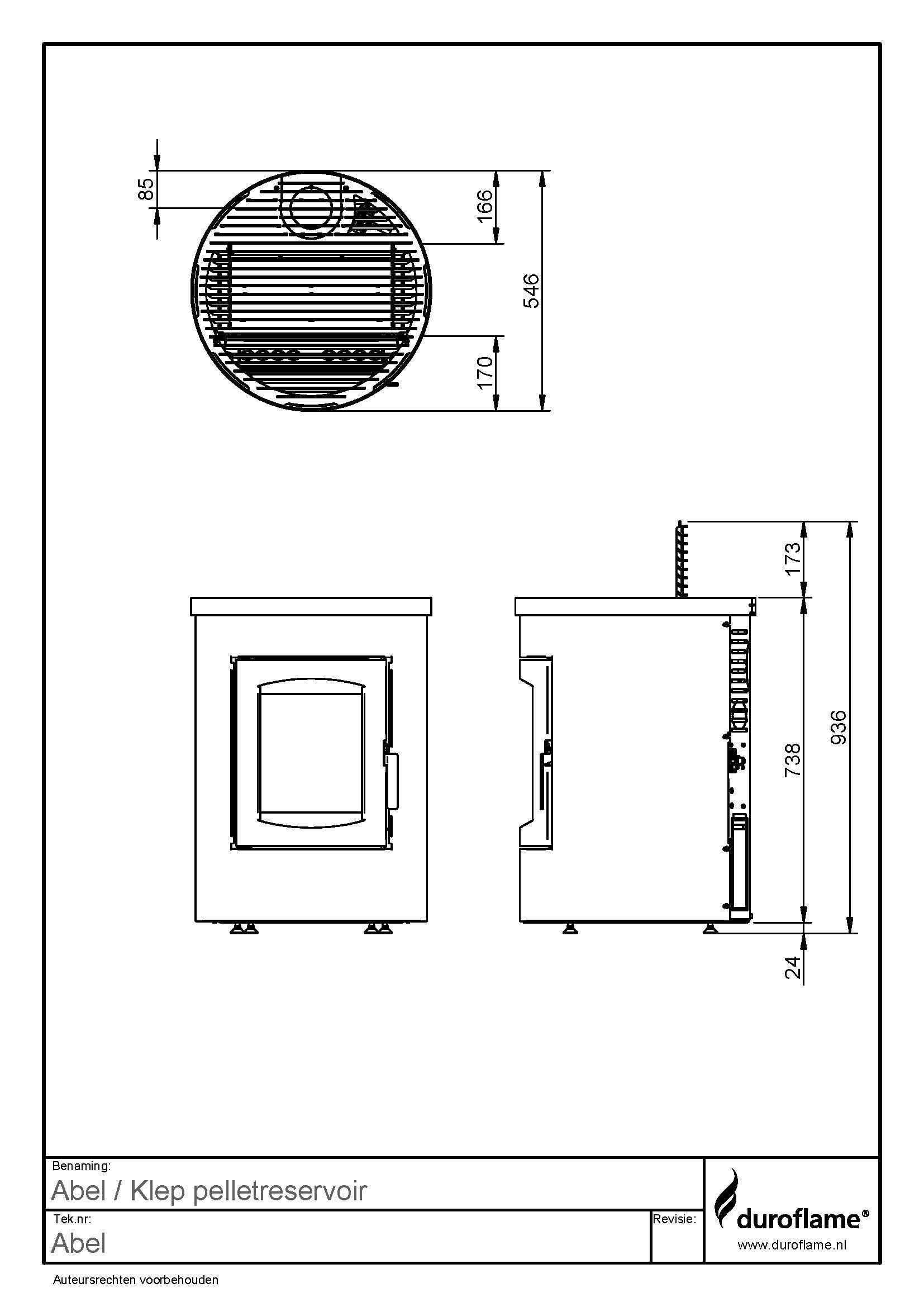 duroflame-abel-pelletofen-5-kw-fl-sterleise-8-kg image 3