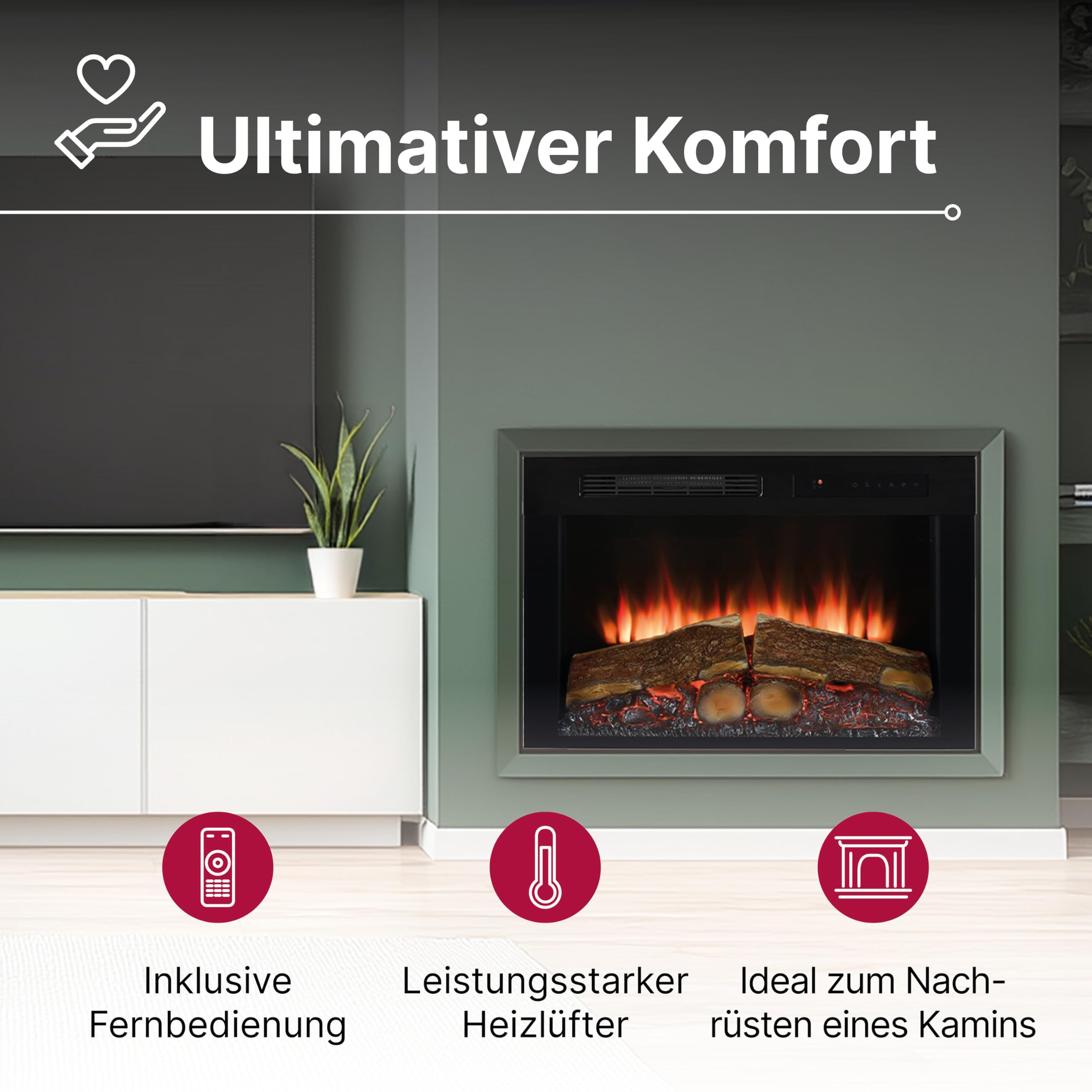 dimplex-optiflame-spark-26-elektrokamineinsatz-2000w-mit-app image 2