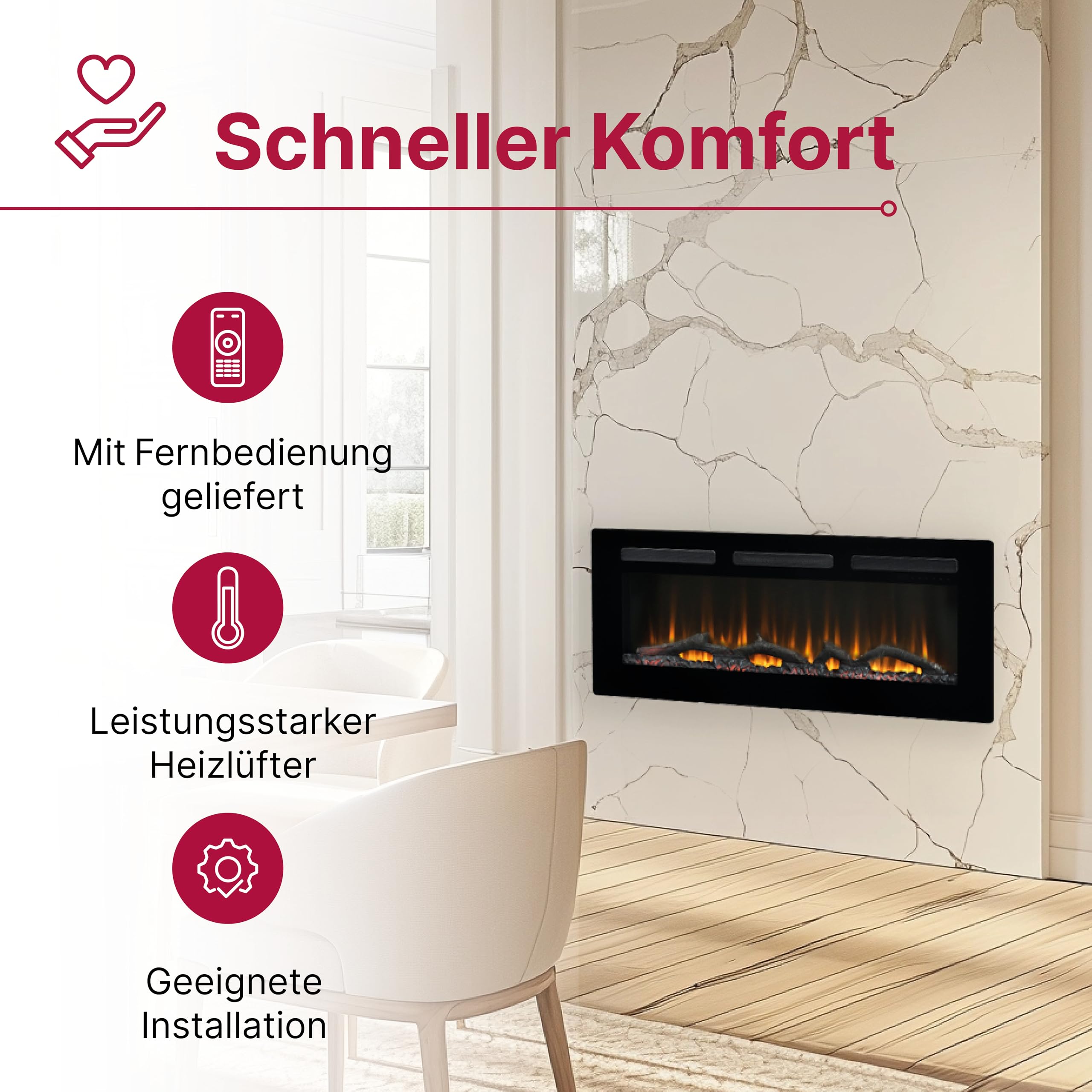 dimplex-sierra-60-optiflame-elektrokamin-wand-60-zoll image 2