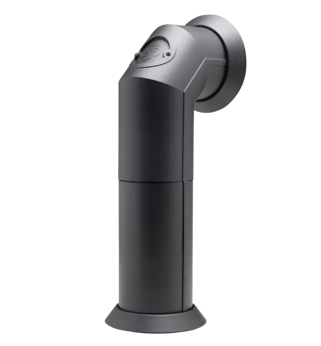 dimplex-ofenrohr-deko-rauchrohr-mattschwarz-456-516-mm image 1