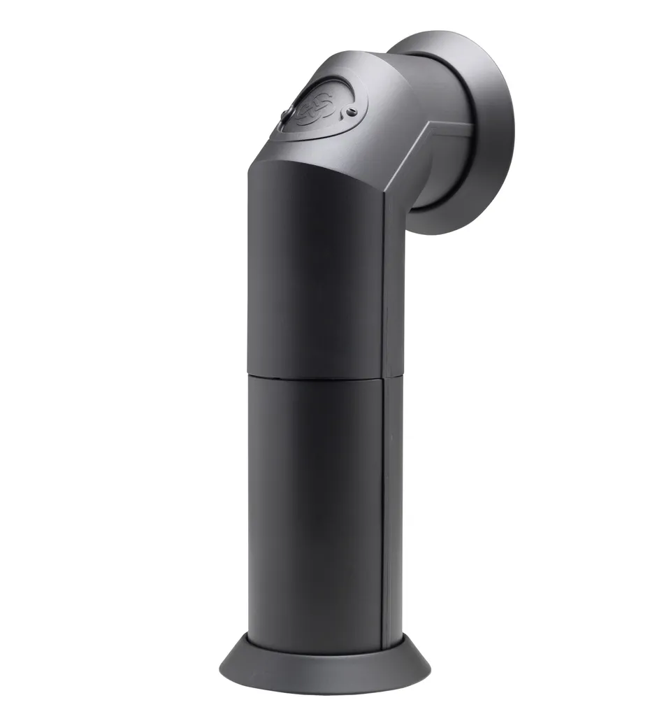 dimplex-ofenrohr-deko-rauchrohr-mattschwarz-456-516-mm image 1