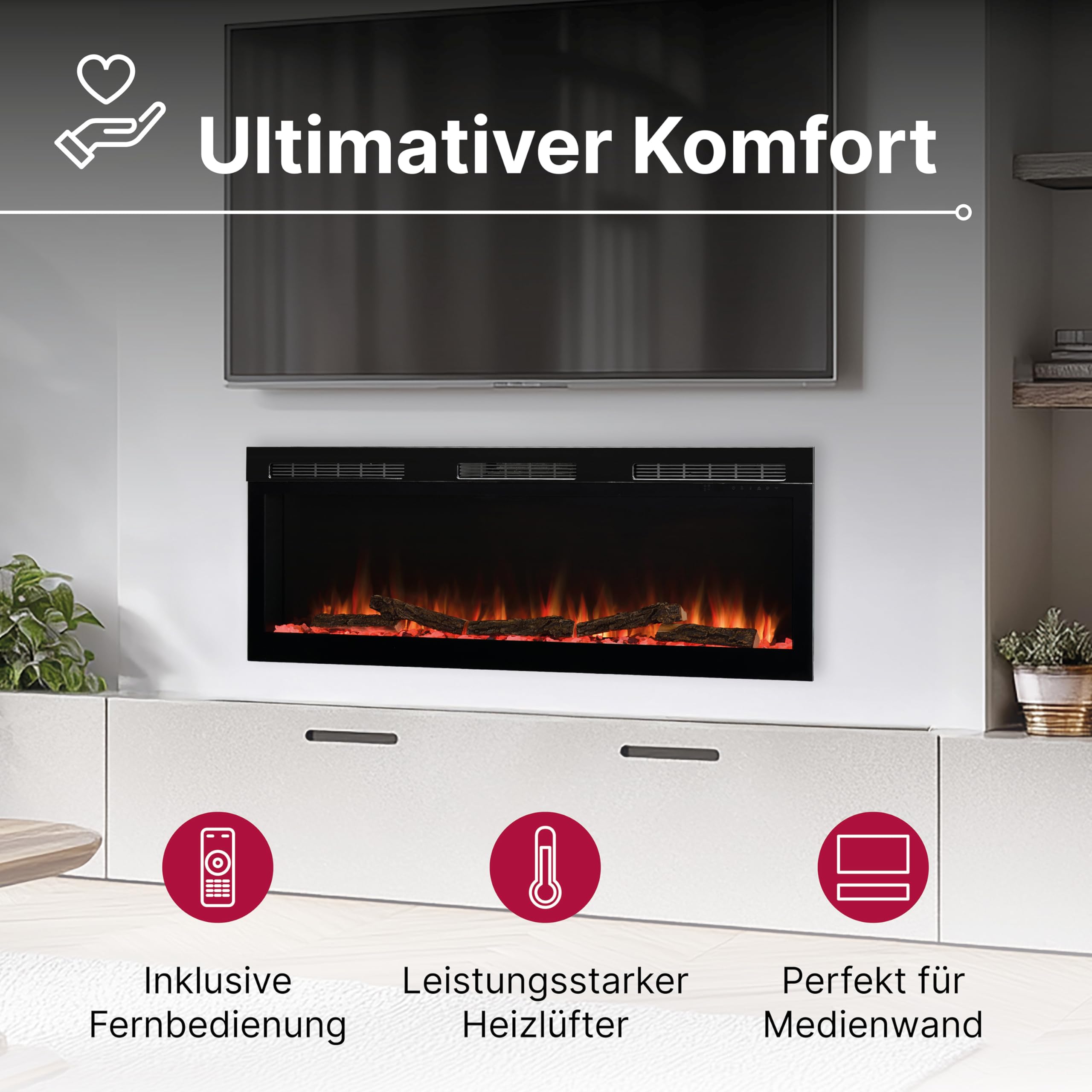dimplex-sense-50-optiflame-wandkamin-50-zoll-2kw image 5