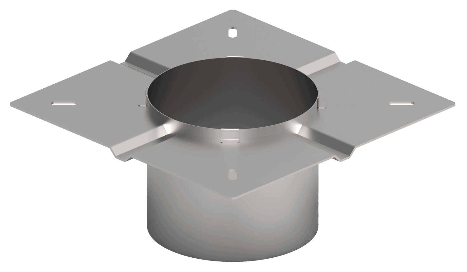 exodraft-zubeh-r-flansche-montagezubeh-r-edelstahl image 1