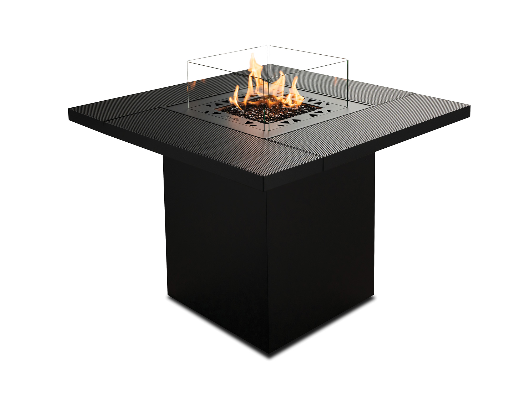 planika-square-table-bioethanol-tischkamin-schwarz-ohne-schornstein image 1