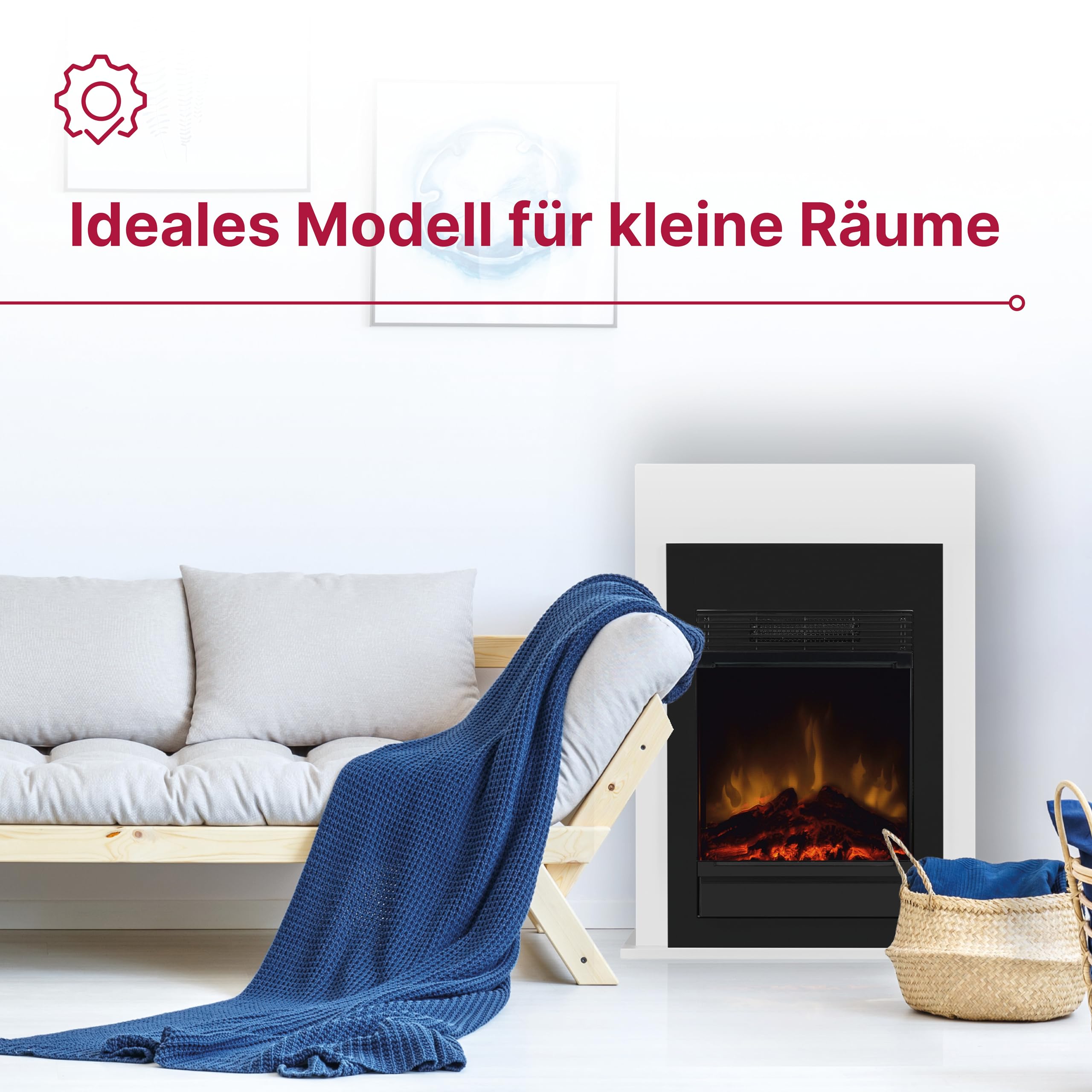 dimplex-optiflame-bellini-black-elektrokamin-mit-heizung-1500w image 5