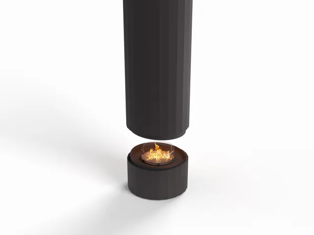 planika-pillar-freistehender-bioethanol-standkamin-s-ule image 1
