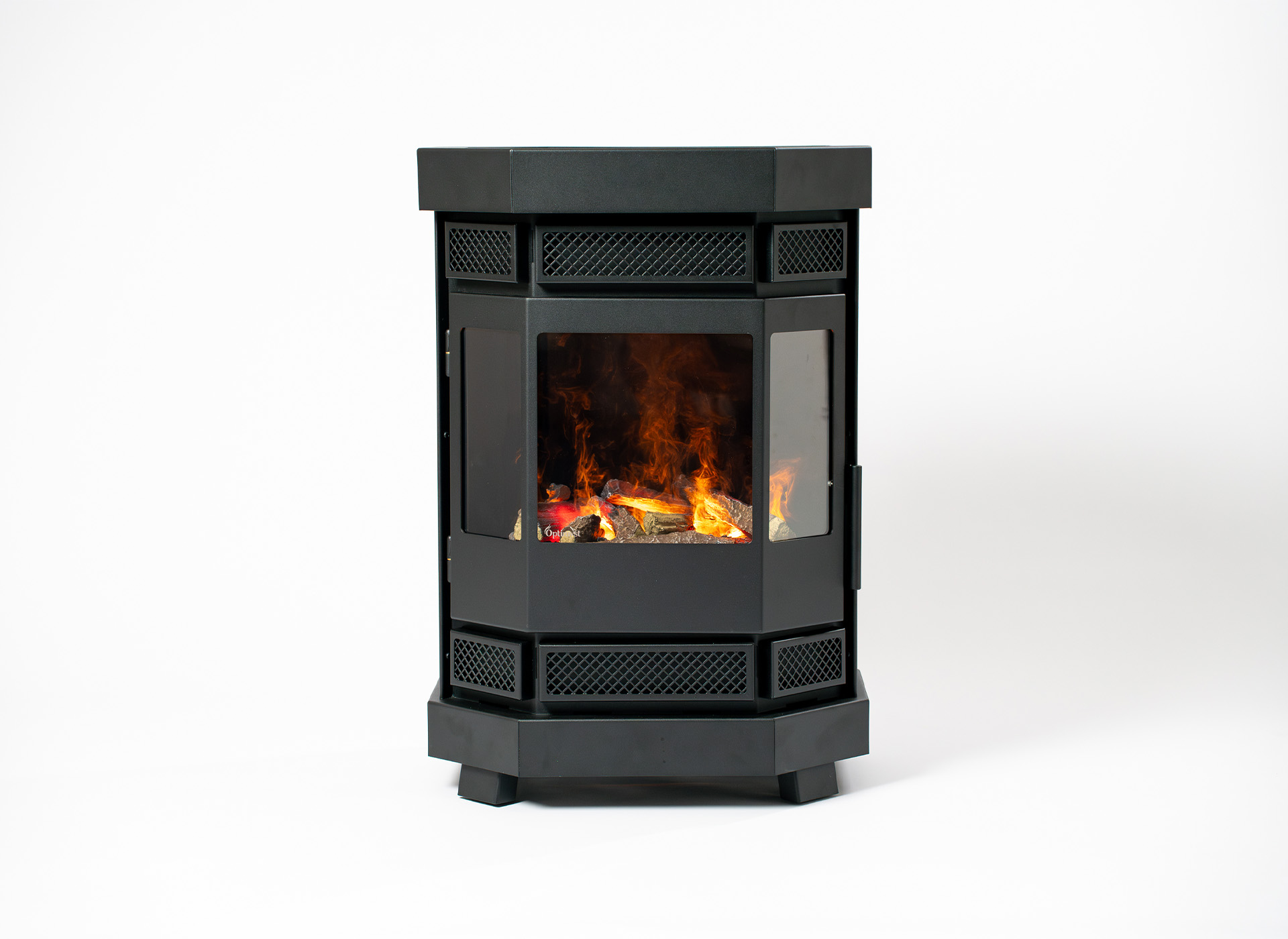 duroflame-batavia-e400-elektrokamin-matt-schwarz-verstellbar image 2