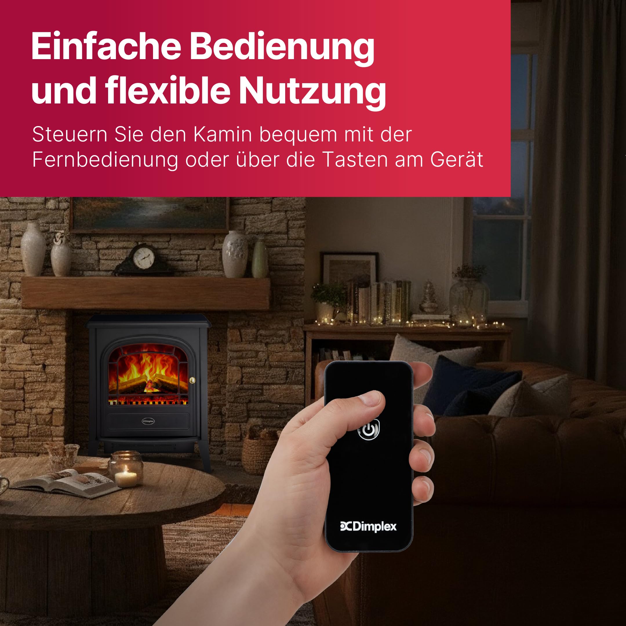 dimplex-optiflame-club-elektrokamin-holzscheit-glutbett-2kw image 4